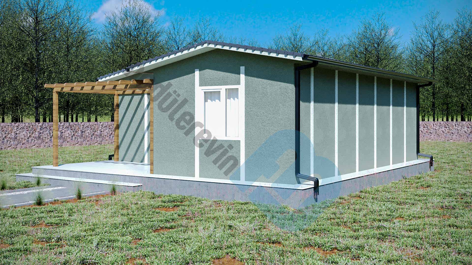 55m² on sag cephe min